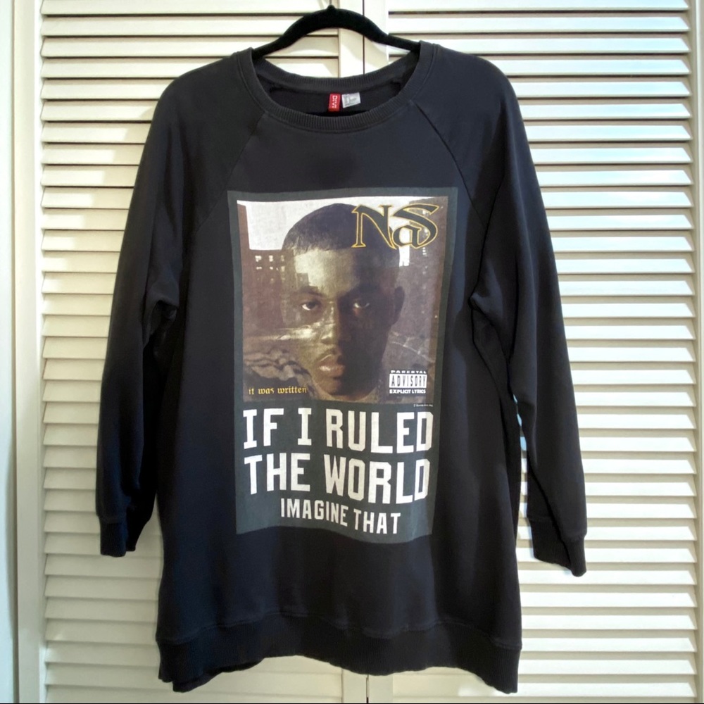 3/4 length NAS Sweatshirt. Size Large.